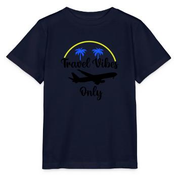 Travel Vibes uniquement - T-shirt bio MINI CREATOR Stanley/Stella Enfant - marine - Devant - Kain (125cm)