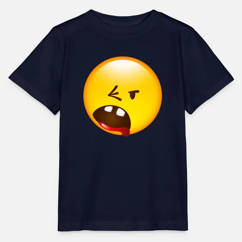 Smiley Break - Stanley/Stella Kinder T-Shirt MINI CREATOR  - Navy