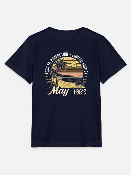 Legendär seit Mai 1983, May 1983 - Stanley/Stella Kinder T-Shirt MINI CREATOR  - Navy