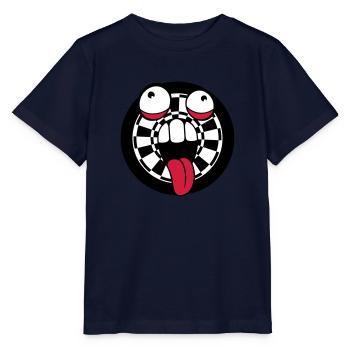 darts spielen verein pfeil zielscheibe verrueckt g - Stanley/Stella Kinder T-Shirt MINI CREATOR  - Navy - Vorne - Kain (125cm)