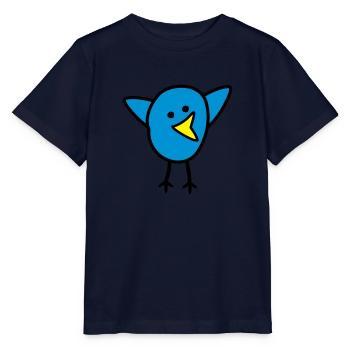 Vogel - Stanley/Stella Kinder T-Shirt MINI CREATOR  - Navy - Vorne - Kain (125cm)