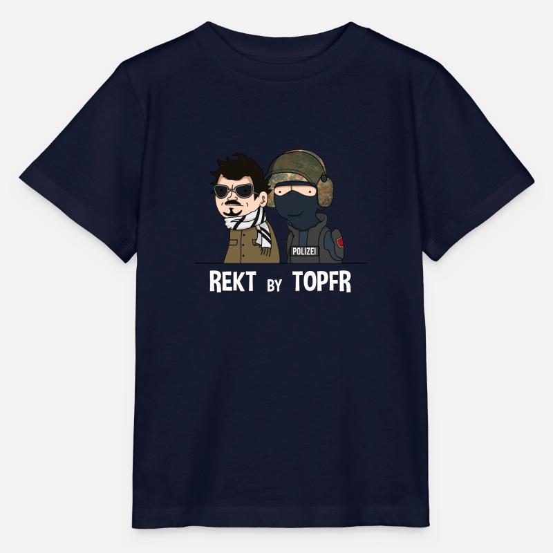 CS:GO TOPFR - T-shirt bio MINI CREATOR Stanley/Stella Enfant - marine