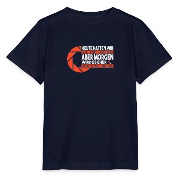 Fotograf - Stanley/Stella Kinder T-Shirt MINI CREATOR  - Navy - Vorne - Kain (125cm)