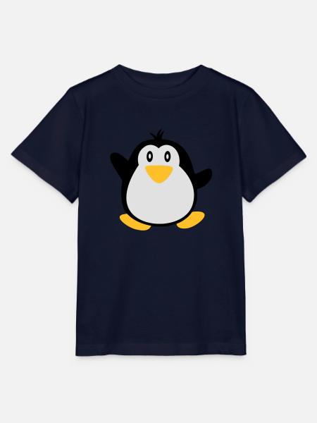 süßer Pinguine - Stanley/Stella Kinder T-Shirt MINI CREATOR - Navy
