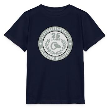 Medal of Honor 25 années de noces d'argent 3C - T-shirt bio MINI CREATOR Stanley/Stella Enfant - marine - Devant - Kain (125cm)
