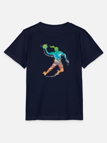 handball female de - Stanley/Stella Kinder T-Shirt MINI CREATOR - Navy