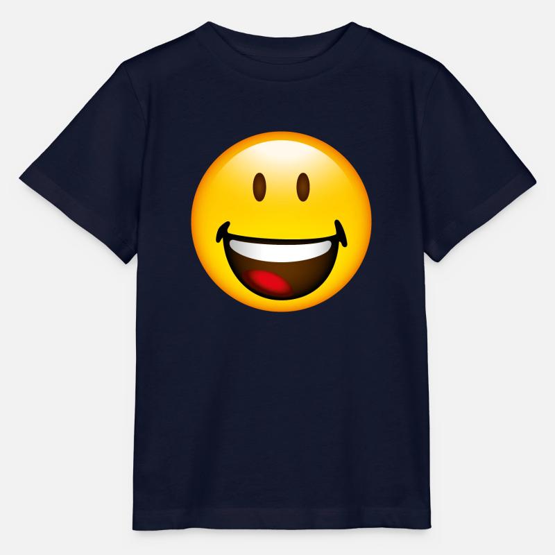 Smiley Laugh - Stanley/Stella Kinder T-Shirt MINI CREATOR  - Navy
