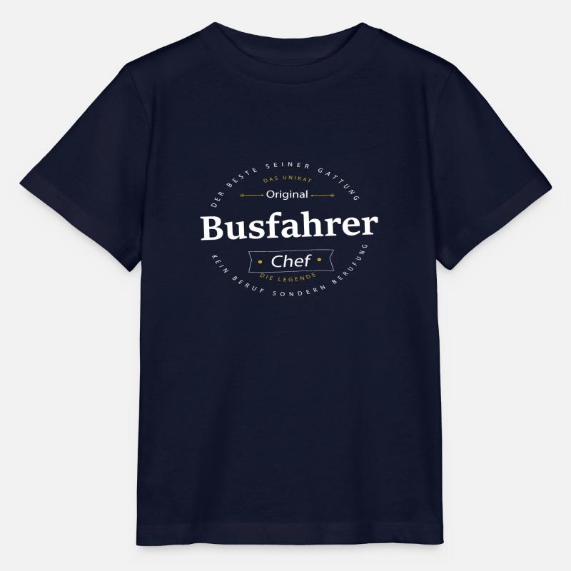 Beruf Busfahrer - Stanley/Stella Kinder T-Shirt MINI CREATOR  - Navy