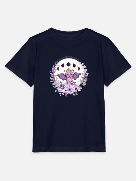 Mond-Catbat - Stanley/Stella Kinder T-Shirt MINI CREATOR - Navy