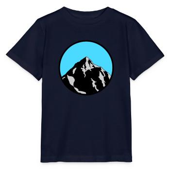 montagne - T-shirt bio MINI CREATOR Stanley/Stella Enfant - marine - Devant - Kain (125cm)