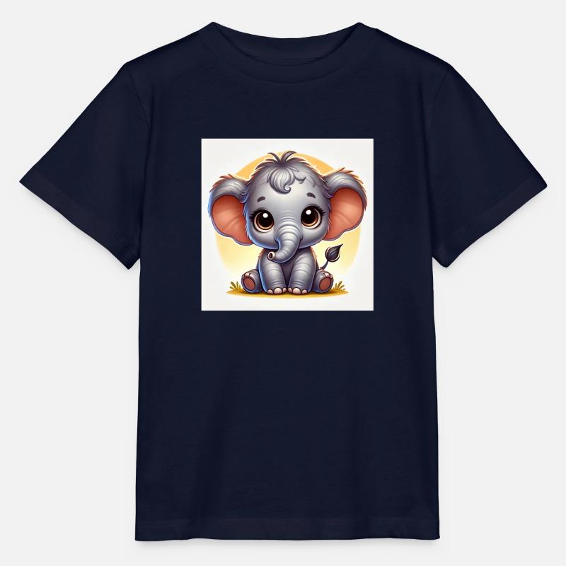 Bébé éléphant - T-shirt bio MINI CREATOR Stanley/Stella Enfant - marine