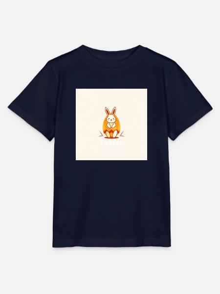 Osterhase und Ei - Stanley/Stella Kinder T-Shirt MINI CREATOR - Navy