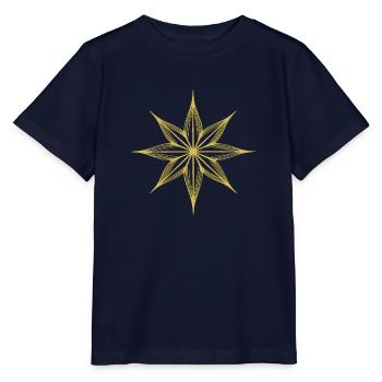 Étoile - T-shirt bio MINI CREATOR Stanley/Stella Enfant - marine - Devant - Kain (125cm)