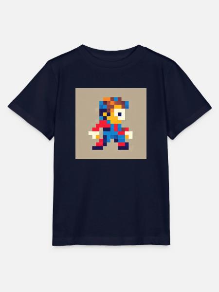 TOKEN NFT CARTOON - Stanley/Stella Kinder T-Shirt MINI CREATOR  - Navy