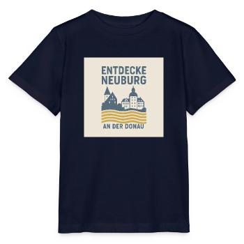 Entdecke Neuburg an der Donau - Stanley/Stella Kinder T-Shirt MINI CREATOR  - Navy - Vorne - Kain (125cm)
