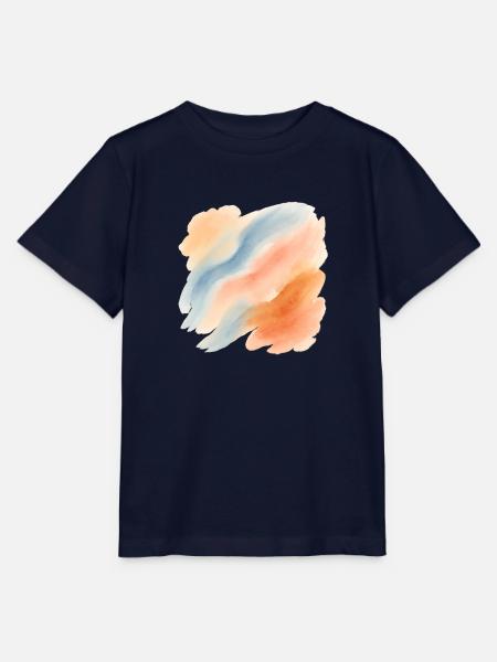 Kunst No.3 - Stanley/Stella Kinder T-Shirt MINI CREATOR - Navy