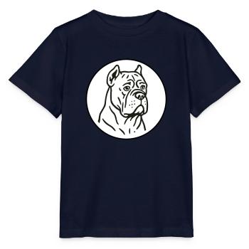 Cane Corso - Stanley/Stella Kinder T-Shirt MINI CREATOR  - Navy - Vorne - Kain (125cm)