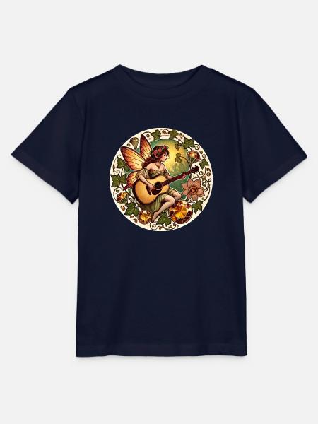 Gitarre Fee - Stanley/Stella Kinder T-Shirt MINI CREATOR - Navy