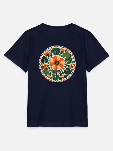 Hibiskus - Stanley/Stella Kinder T-Shirt MINI CREATOR - Navy