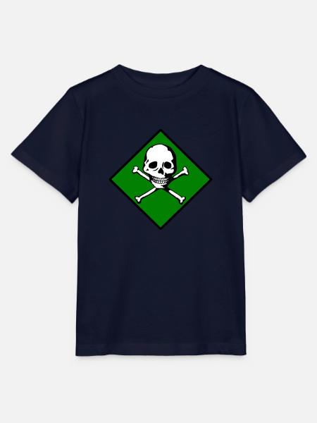 Schädel und Knochen - Stanley/Stella Kinder T-Shirt MINI CREATOR - Navy