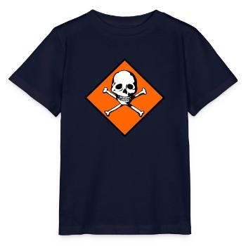 Schädel und Knochen - Stanley/Stella Kinder T-Shirt MINI CREATOR  - Navy - Vorne - Kain (125cm)