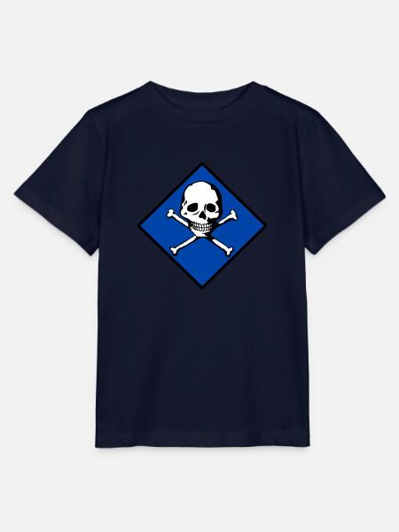 Schädel und Knochen - Stanley/Stella Kinder T-Shirt MINI CREATOR  - Navy