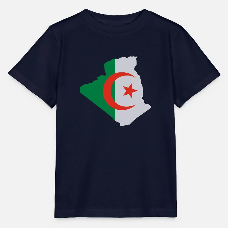Algérie - T-shirt bio MINI CREATOR Stanley/Stella Enfant - marine