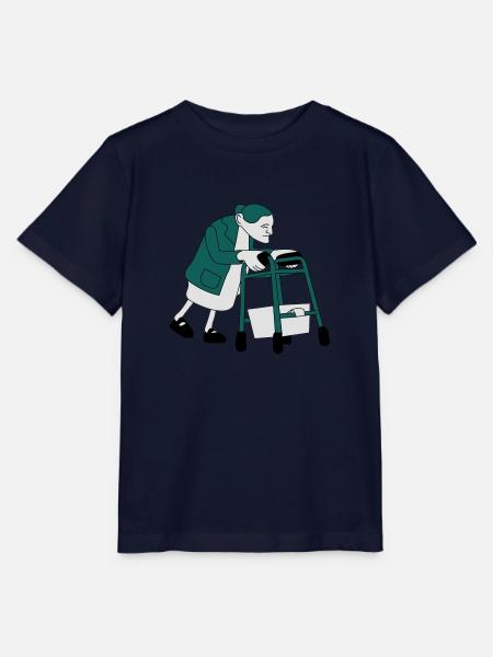 Granny - Stanley/Stella Kinder T-Shirt MINI CREATOR - Navy