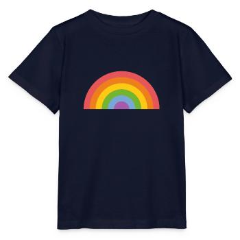 Arc-en-ciel - T-shirt bio MINI CREATOR Stanley/Stella Enfant - marine - Devant - Kain (125cm)