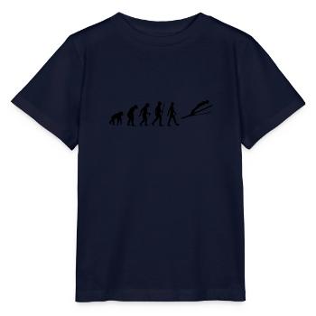 Saut à Ski Evolution Saut à Ski Saut à Ski - T-shirt bio MINI CREATOR Stanley/Stella Enfant - marine - Devant - Kain (125cm)
