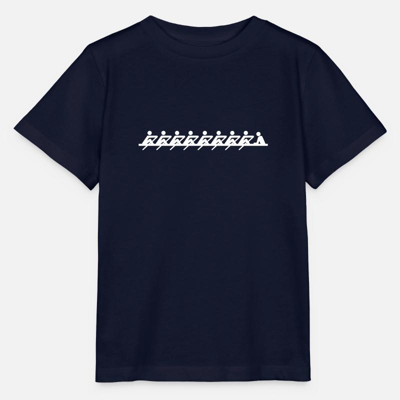 Aviron - T-shirt bio MINI CREATOR Stanley/Stella Enfant - marine