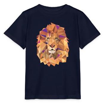 Löwe - Stanley/Stella Kinder T-Shirt MINI CREATOR  - Navy - Vorne - Kain (125cm)