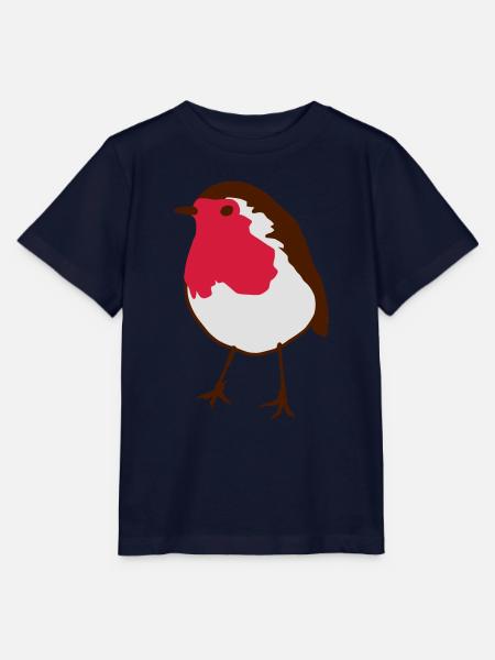 Rotkehlchen robin - Stanley/Stella Kinder T-Shirt MINI CREATOR - Navy