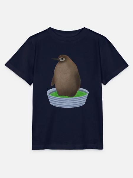 Pesto-Pinguin - Stanley/Stella Kinder T-Shirt MINI CREATOR - Navy
