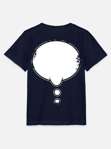 Denkblase used look - Stanley/Stella Kinder T-Shirt MINI CREATOR  - Navy