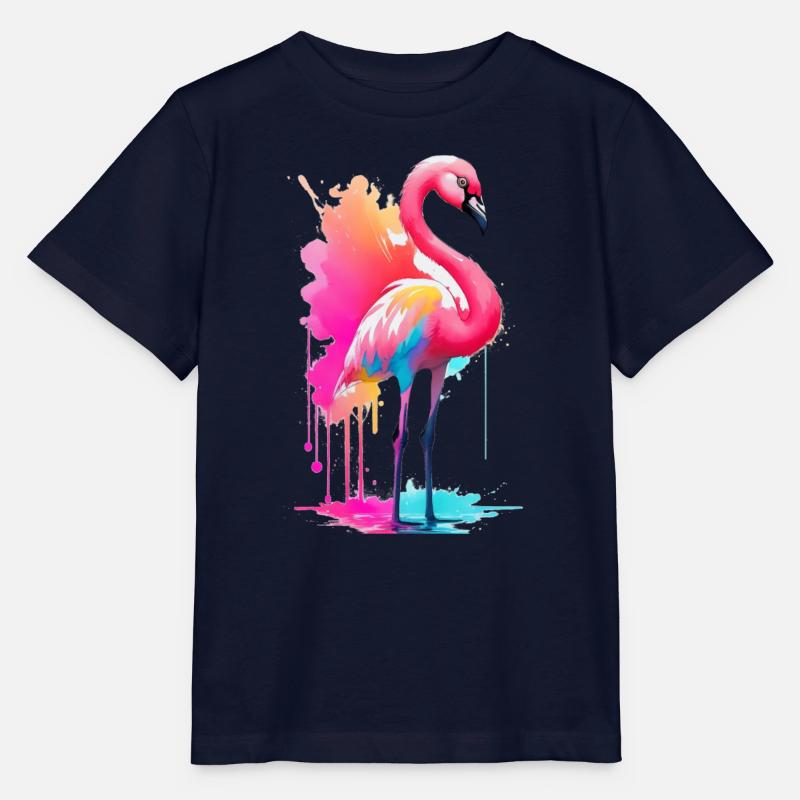 Flamant - T-shirt bio MINI CREATOR Stanley/Stella Enfant - marine