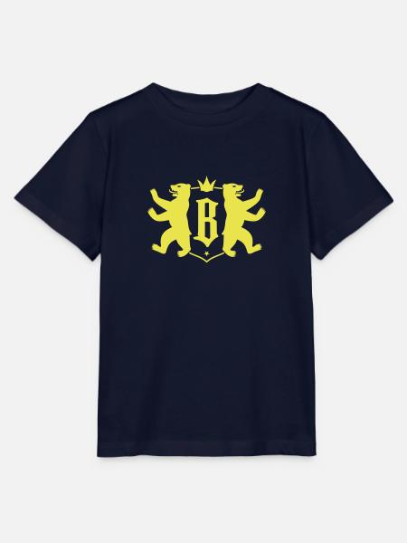 Berlin City - 2 Bears Special - Stanley/Stella Kinder T-Shirt MINI CREATOR  - Navy
