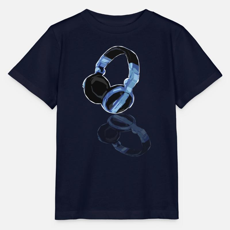 DJ-Kopfhörer 2.0 - Stanley/Stella Kinder T-Shirt MINI CREATOR  - Navy