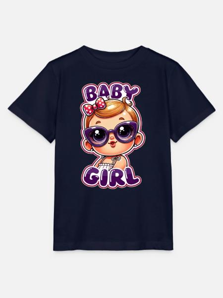 baby girl - Stanley/Stella Kinder T-Shirt MINI CREATOR - Navy