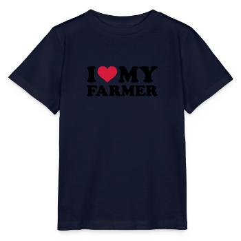 Bauer - Stanley/Stella Kinder T-Shirt MINI CREATOR  - Navy - Vorne - Kain (125cm)
