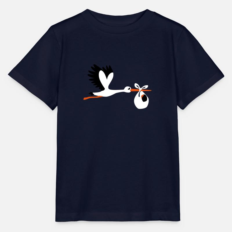 Cigogne - T-shirt bio MINI CREATOR Stanley/Stella Enfant - marine