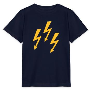 Blitz - Stanley/Stella Kinder T-Shirt MINI CREATOR  - Navy - Vorne - Kain (125cm)