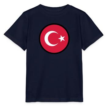 In einem Zeichen der Türkei - Stanley/Stella Kinder T-Shirt MINI CREATOR  - Navy - Vorne - Kain (125cm)