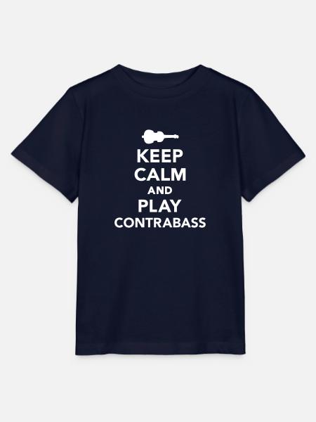 Kontrabass - Stanley/Stella Kinder T-Shirt MINI CREATOR - Navy
