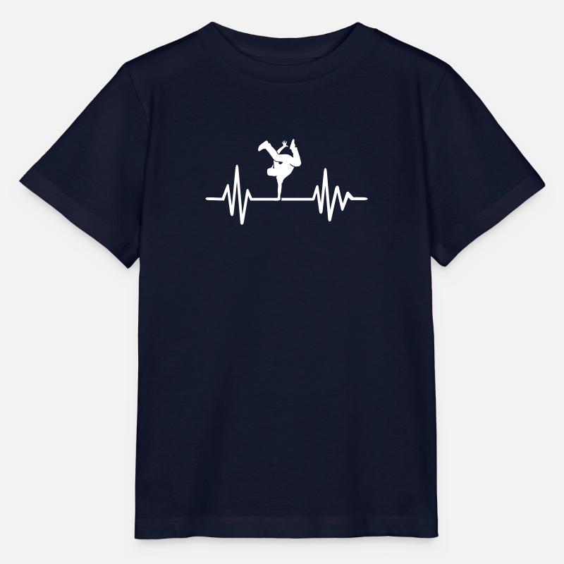 Breakdance - T-shirt bio MINI CREATOR Stanley/Stella Enfant - marine