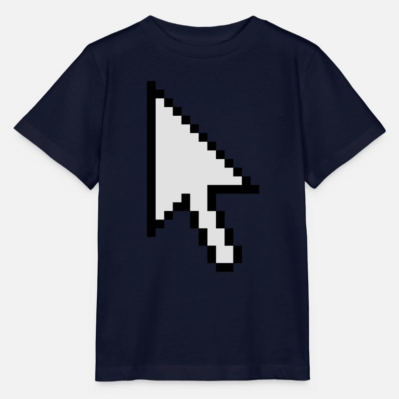 Mouse cursor - Stanley/Stella MINI CREATOR Kids’ T-Shirt - navy