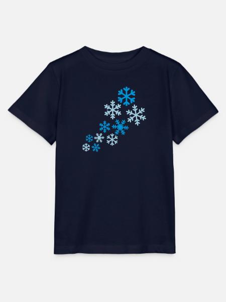 Neige - T-shirt bio MINI CREATOR Stanley/Stella Enfant - marine