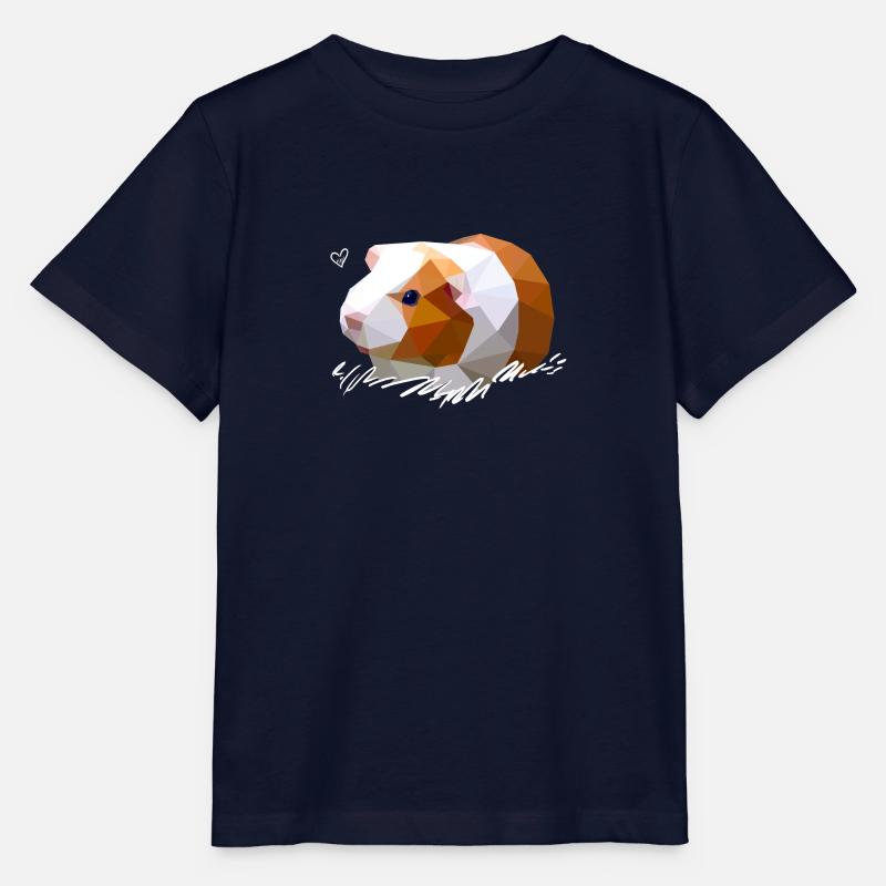 Cochon d'inde (Guinea Pig) - T-shirt bio MINI CREATOR Stanley/Stella Enfant - marine