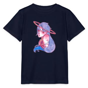 Five Hundred Light Years Away - Stanley/Stella MINI CREATOR Kids’ T-Shirt - navy - Front - Kain (125cm)