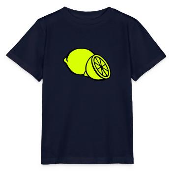 Lemon - Stanley/Stella MINI CREATOR Kids’ T-Shirt - navy - Front - Kain (125cm)
